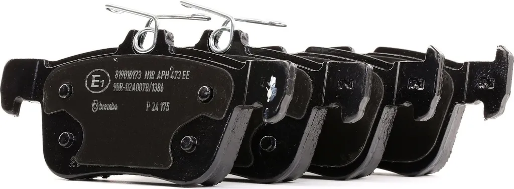 Plaquettes de Frein Anti-Sifflement Brembo P 24 175 pour Ford Mondeo V