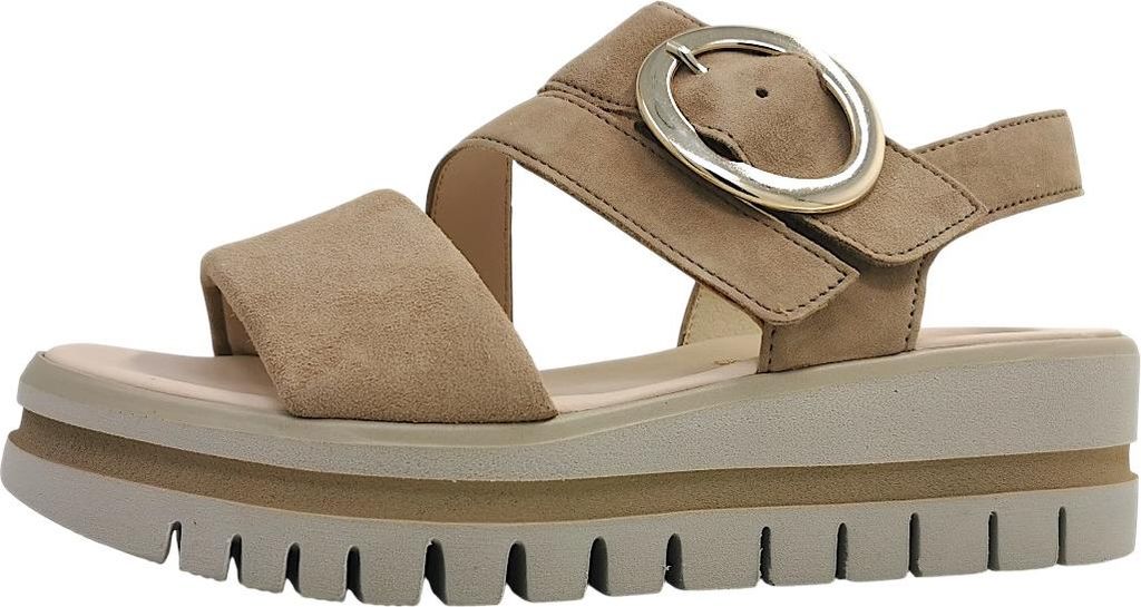 Sandali da donna Gabor, color beige chiaro, adatti al tempo Immagine del prodotto 