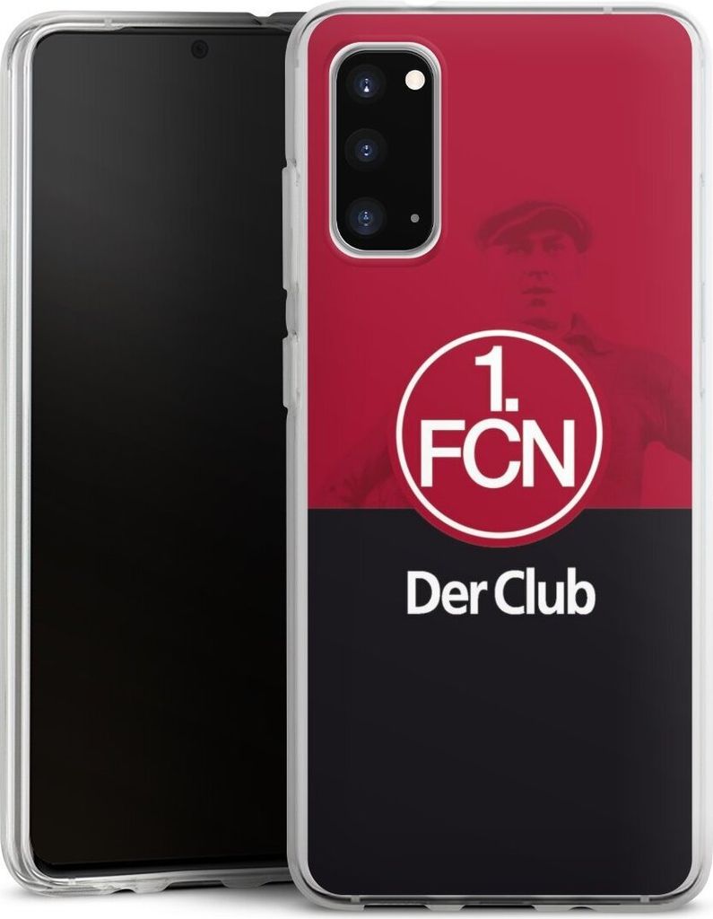 DeinDesign Handyhülle für Samsung Galaxy S20 Silikon Hülle Case Smartphone Schutzhülle 1. FC Nürnberg Der Club Offizielles Lizenzprodukt