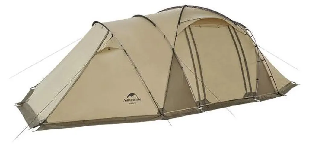 Naturehike Aries Beta Tente Tunnel 4 Personnes Beige - Camping Confort