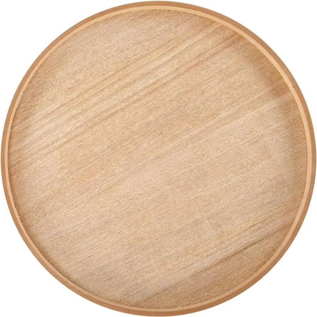Table basse bois clair EDITTA - Finition naturelle et structure robuste - 3