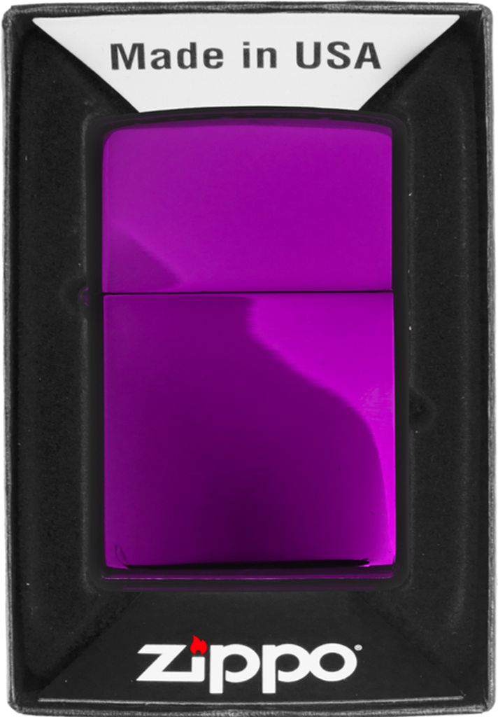 Zippo Feuerzeug Modell ZO24747 Regular Abyss Lila Produktbild 