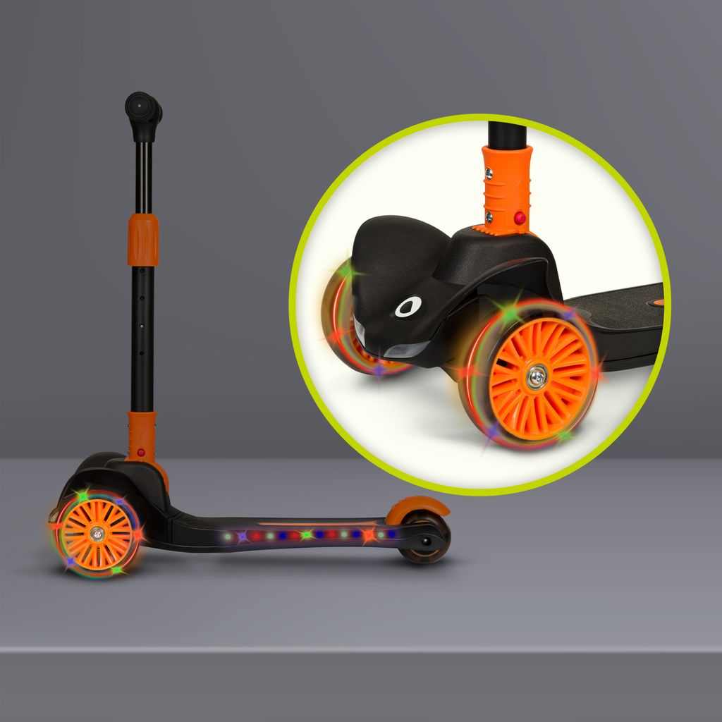 Lionelo tříkolový skútr Timmy, vysoká nosnost: 50 kg, LED Obrázek produktu 6