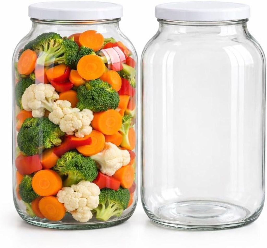 3L Einmachglas mit Schraubdeckel großes  Vorratsglas  Produktbild 