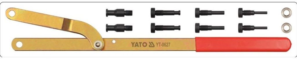 YATO Abzieher Riemenscheibe YT-0627 Werkzeugstahl Produktbild 