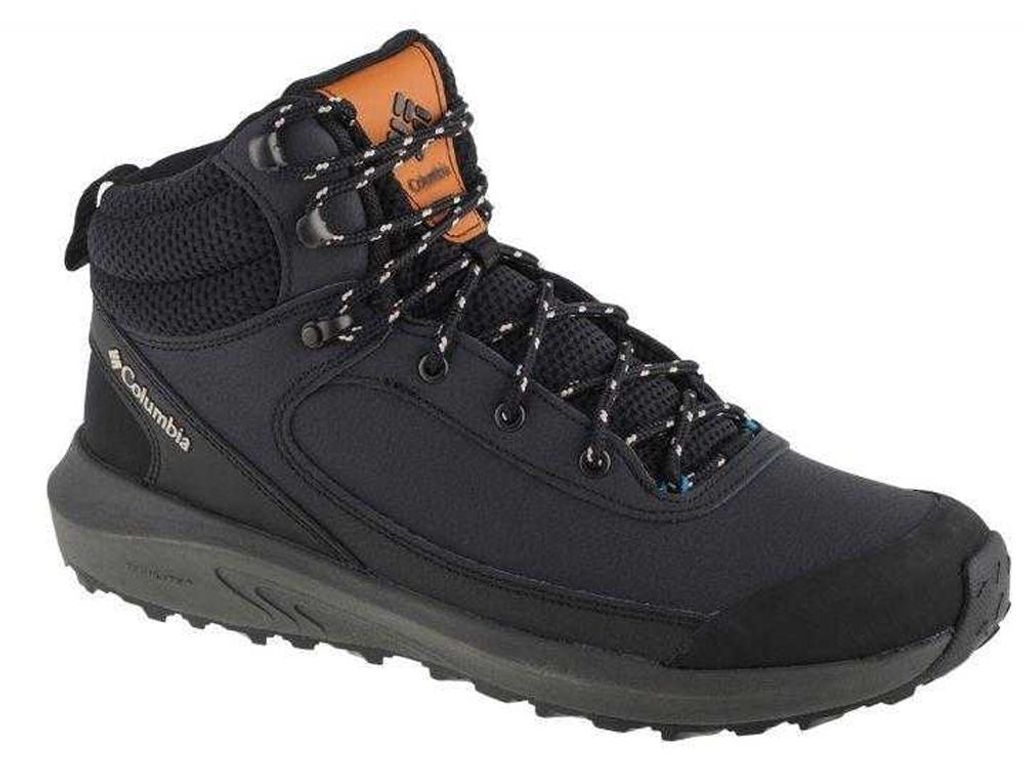 Columbia - "Trailstorm" Wanderschuhe für Herren, Leder PP12503 (43,5 EU) (Schwarz)