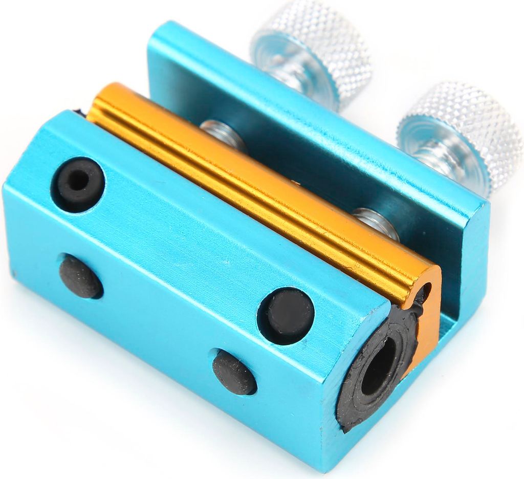 Motorrad Dual Cable Oiler Luber Schmiermittelwerkzeug Aluminium Gummi Modifikation für ATVBLUE Gold