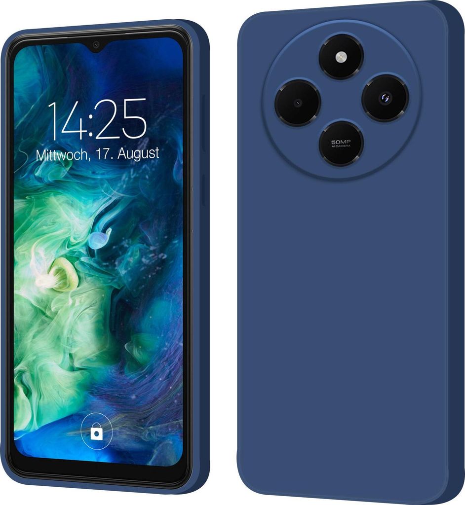 A product image showing a smartphone case from the front and back.