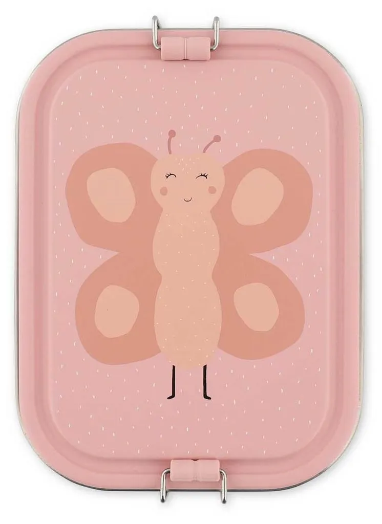 Grande boîte repas Trixie Mrs. Butterfly robuste et facile à ouvrir