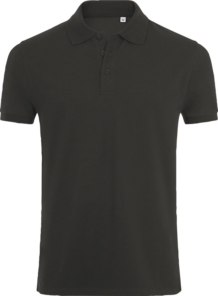 SOLS Herren Phoenix Kurzarm Pique Polo Shirt PC2782 (M) (Graphit Meliert)