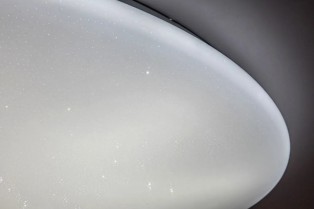 Plafonnier LED connecté effet étoilé blanc 36W dimmable avec timer - 11