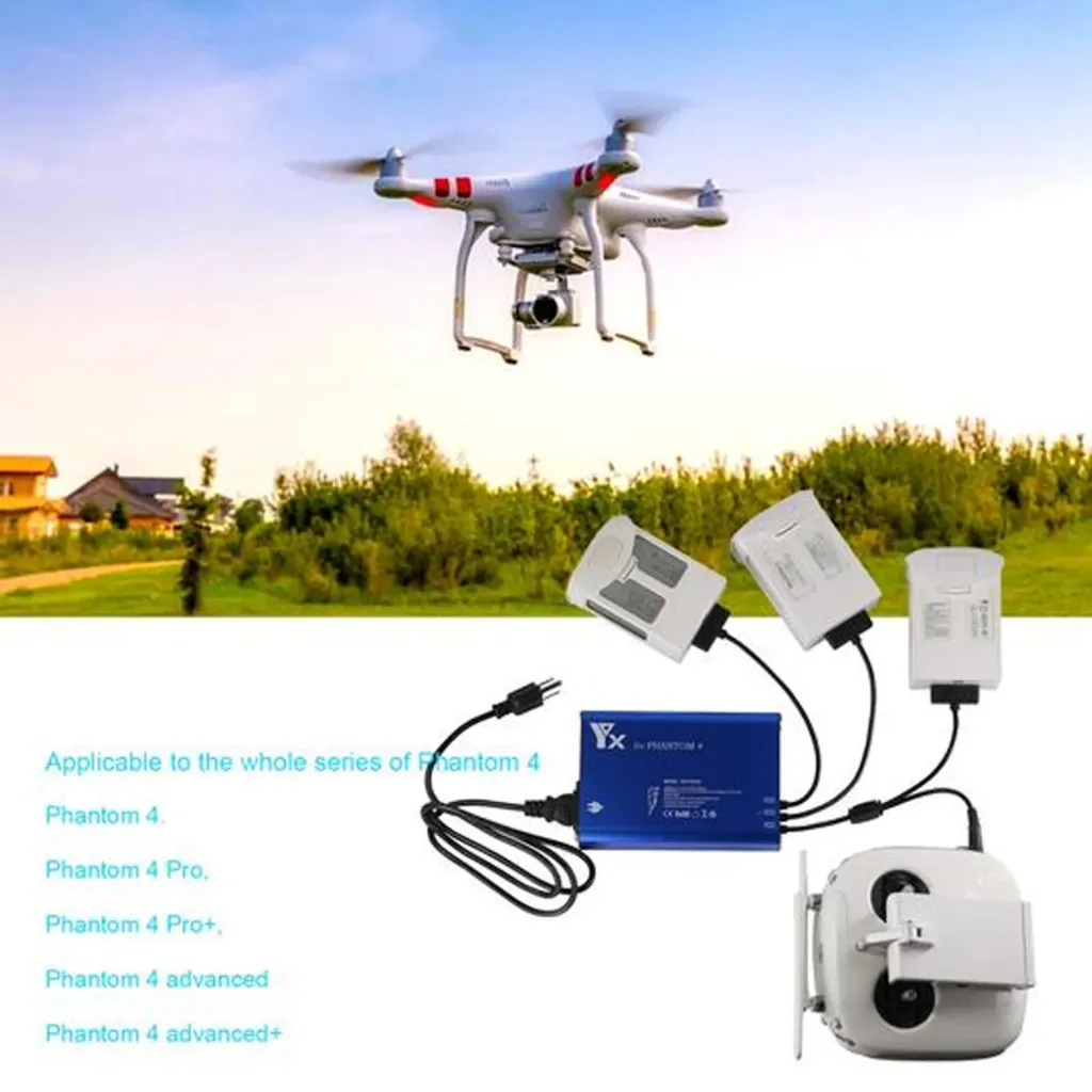 Station de charge multiple pour drones DJI Phantom 4 Advanced et Pro V2.0 - 6