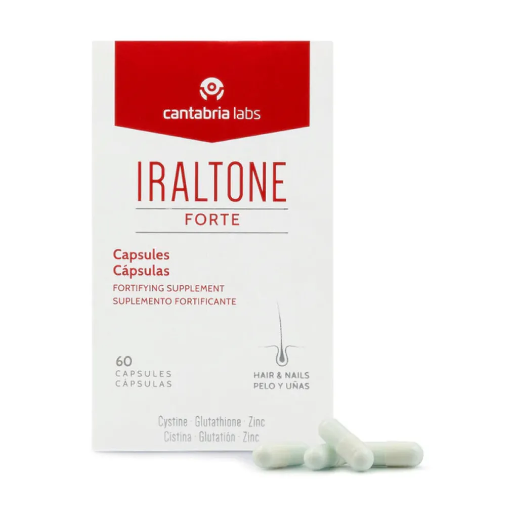 Iraltone Forte Capsules 60 Unités : Complément Antichute Cheveux et Ongles