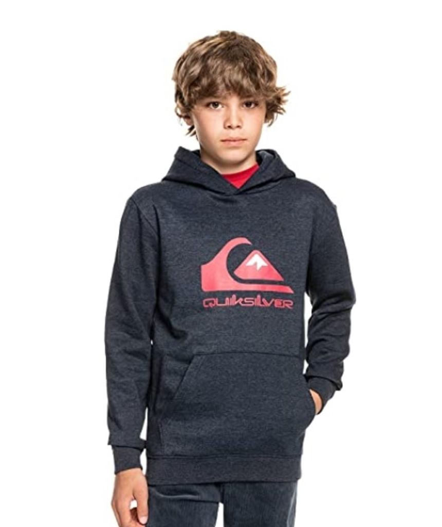 Quiksilver Kinder Hoody Big Logo navy : 8 Größe: 8