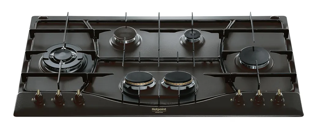 Table de cuisson gaz 90cm Hotpoint 6 feux idéale pour familles et réceptions