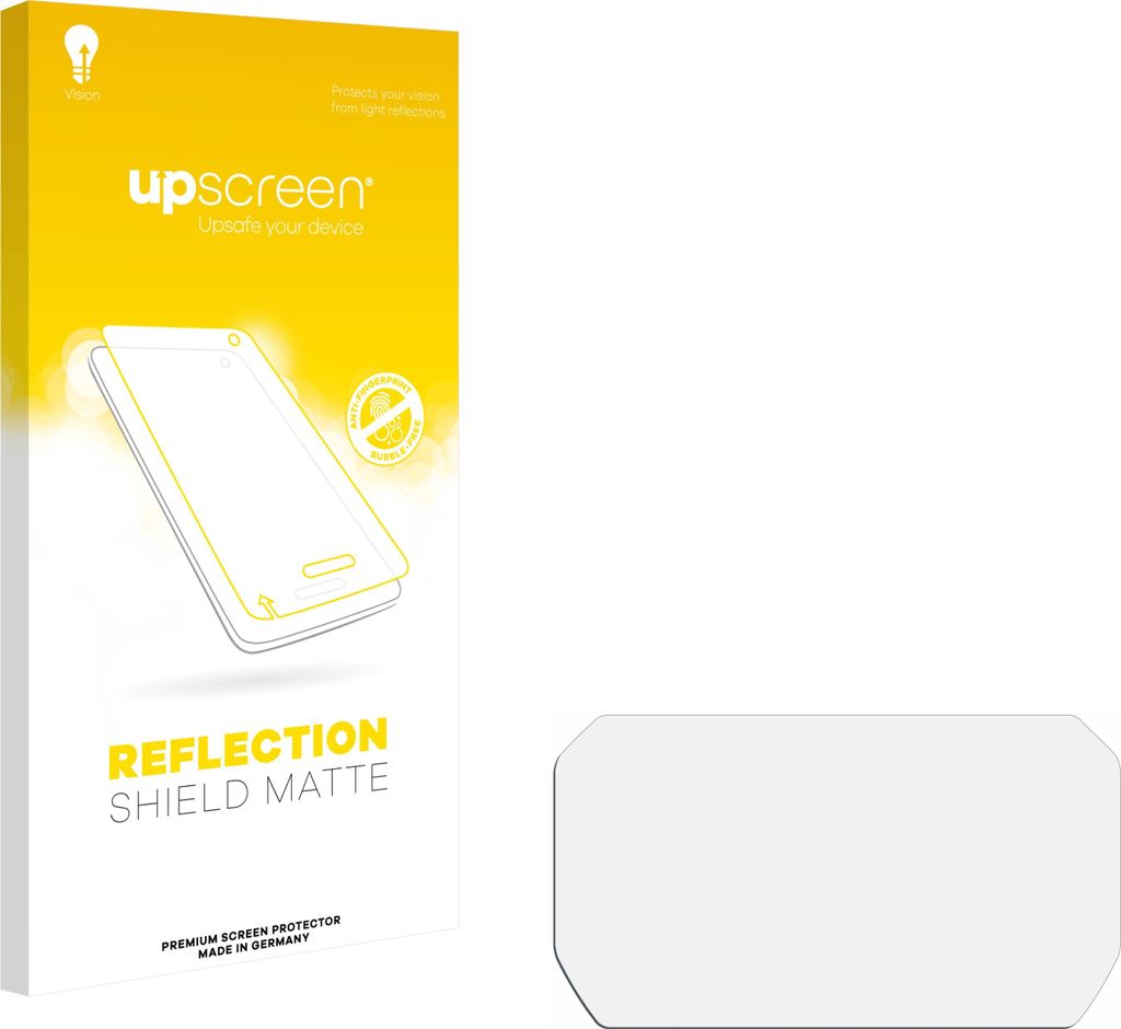 upscreen Schutzfolie für Ducati Multistrada V4S 2023 TFT-Display Displayschutz Displayschutzfolie Folie Matt Entspiegelungsfolie