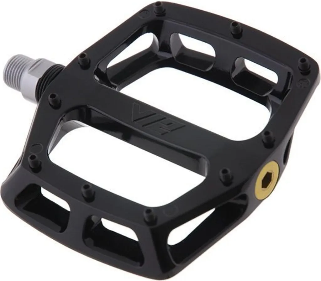 Pédales VTT DMR V12 Magnesium Noir pour Adhérence Maximale en Descente