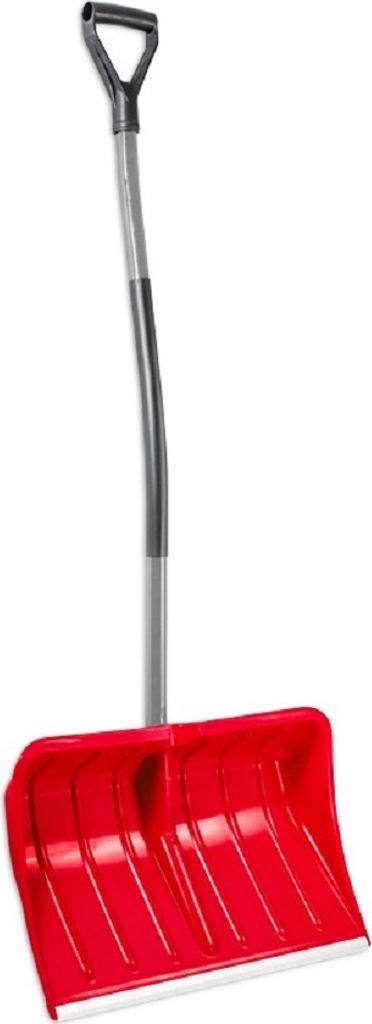 XXL ERGO Schneeschieber Schneeräumer Schneeschaufel mit ALU Stiel und Griffe 54cm / 147cm / D-2 / 3733