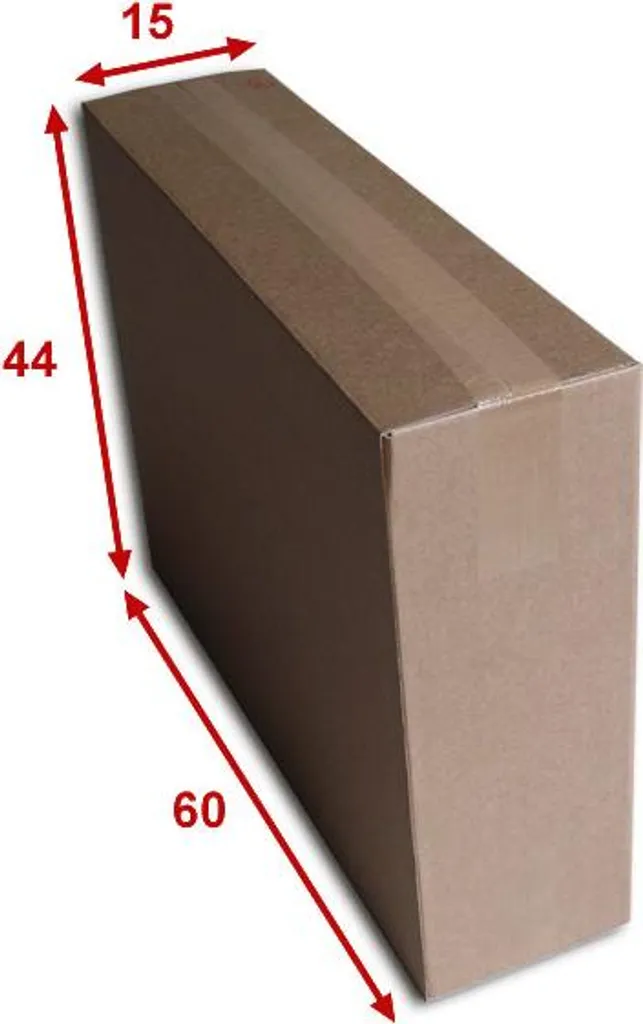 Lot de 100 boîtes carton n°68a format 600x150x440 mm pour expédition - 2