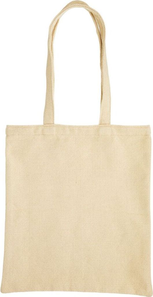 Natural Elements Einkaufstasche, Wiederverwendbar, aus recyceltem Plastik, faltbare vegane Stofftasche, 41cm x 37cm