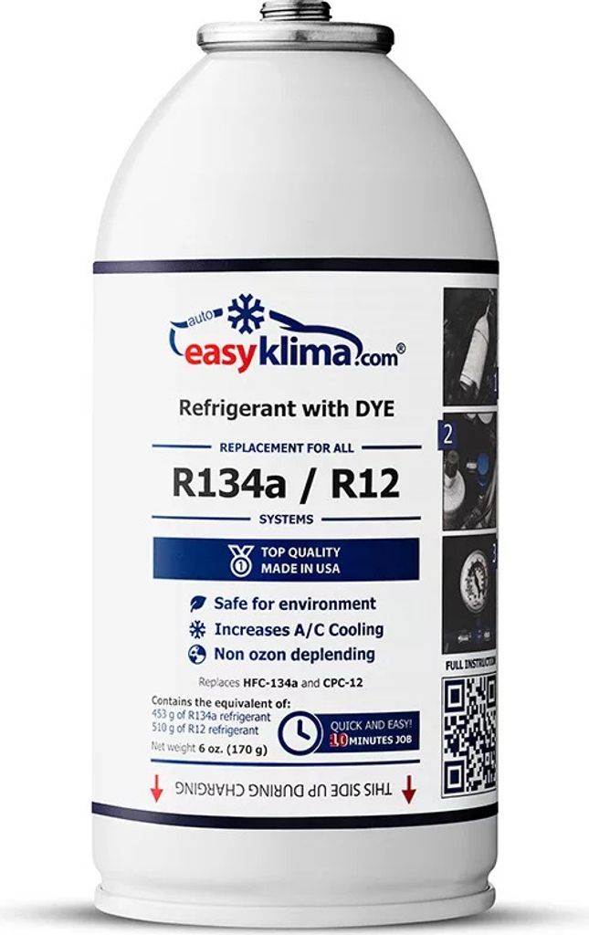 EasyKlima + plyn R134a + sada adaptérů pro | Kaufland.cz