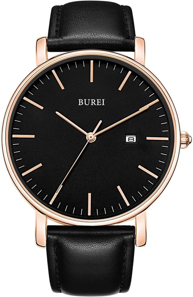 Orologio Nordico Uomo Classico con Cinturino in Maglia - Minimalista