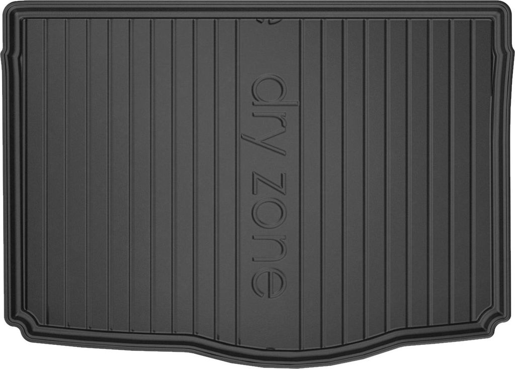 Kofferraummatte Laderaumwanne für Fiat Punto EVO 2009-12 3-Tür TPE Schwarz 1x