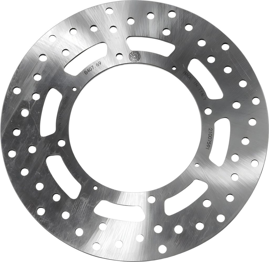 Brembo Bremsscheibe Oro 68B40769 starr mit Zulassung kompatibel mit Honda XR R XLR 125 - 650 ccm Bj. 1984 - 2007