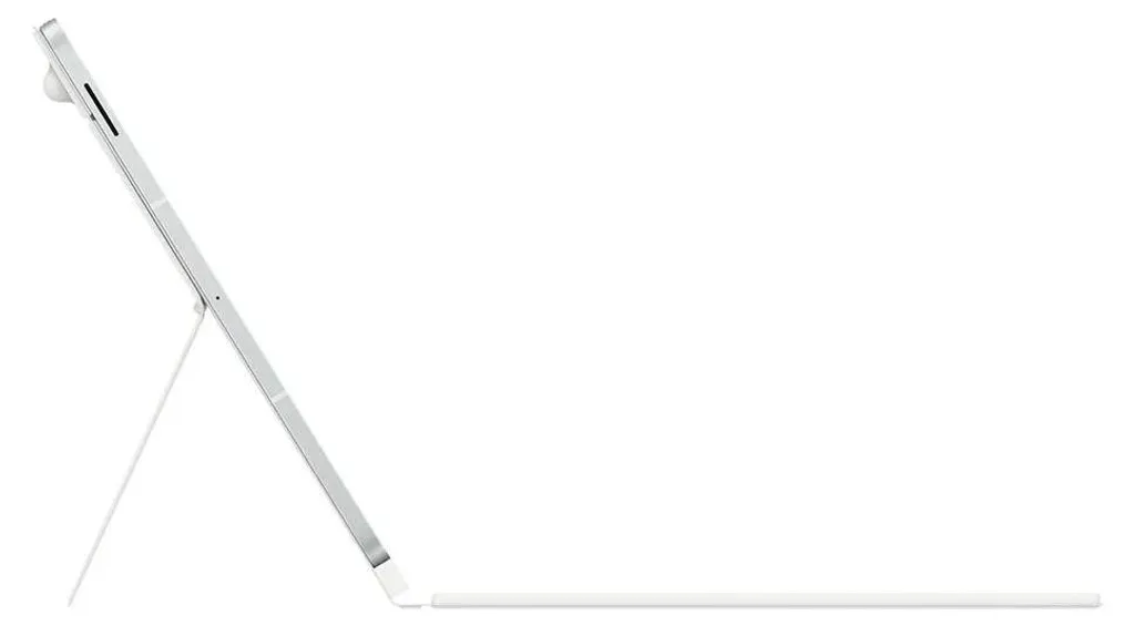 Samsung EF-DX625 Clavier Inclinable 150° pour Galaxy Tab S10 FE+ Blanc