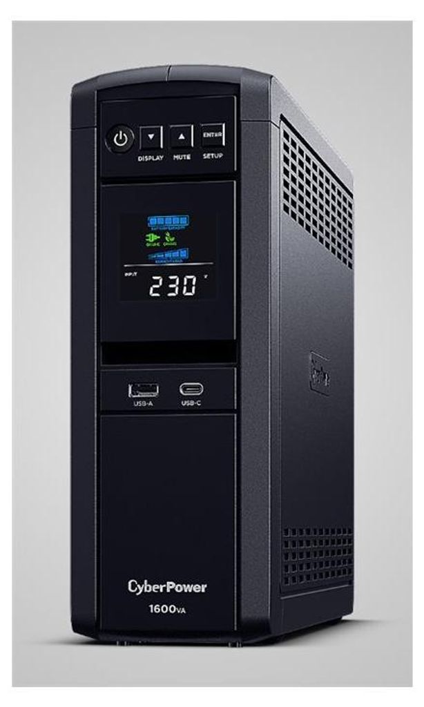 CyberPower CP1600EIPFCLCD, Line-Interaktiv, 1,6 kVA, 1000 Produktbild 