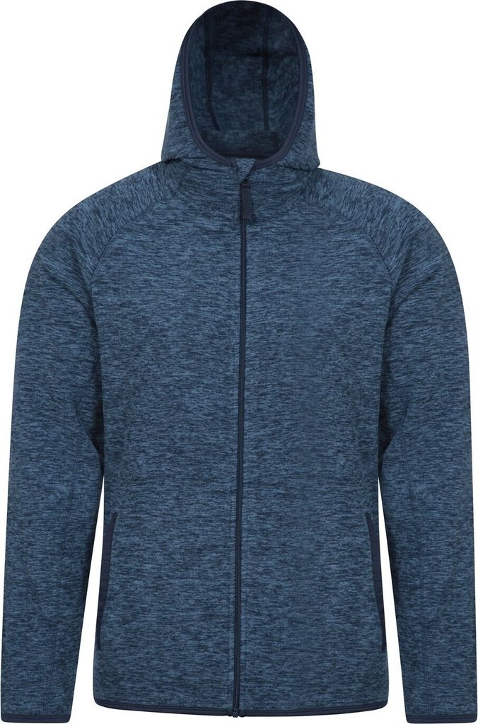 Mountain Warehouse - "Snowdon II" Hoodie mit durchgehendem Reißverschluss für Herren MW475 (XL) (Blau)