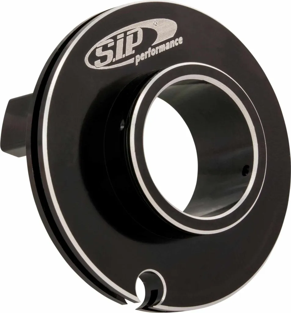 Poulie de tirage rapide SIP 50mm noir CNC aluminium course courte moto