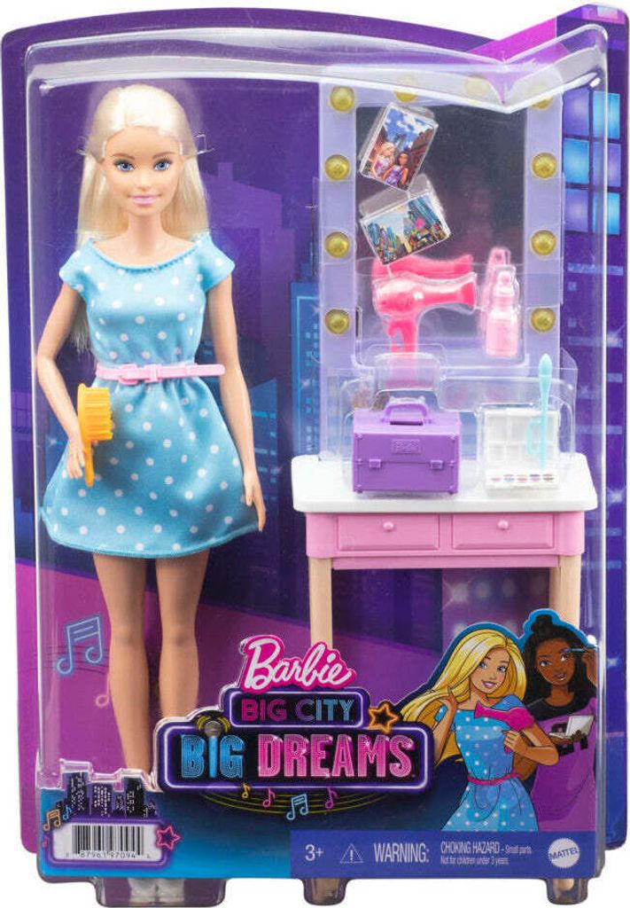 Mattel, Barbie Big City Big Dreams zestaw studio nagrań, Zdjęcie produktu 