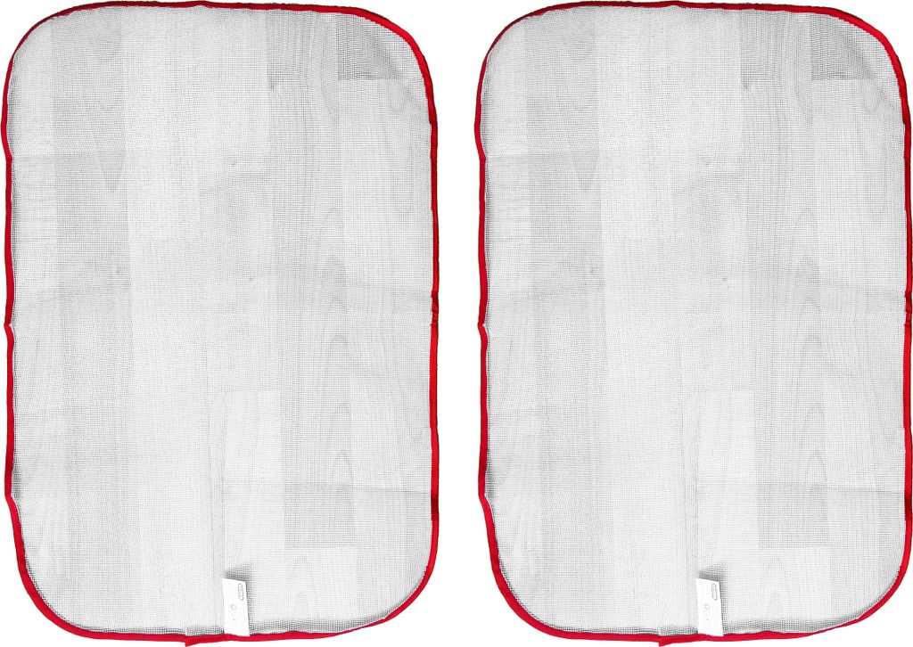2x BÜGELTUCH 40x60cm durchsichtig Weiss Bügelunterlage Bügelauflage Bügelschutztuch Bügelschutz Bügelhilfe 40