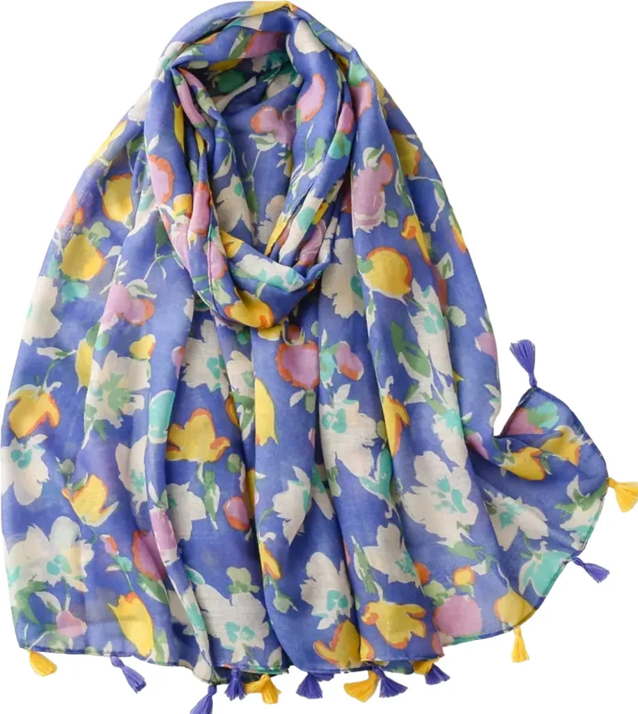 Foulard Donna Floreale Tipo8 KP33923 - Accessorio Chic Primavera