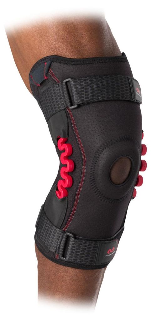 McDavid Kniebandage NRG mit Spring Hinge - Large - Sportunterstützung