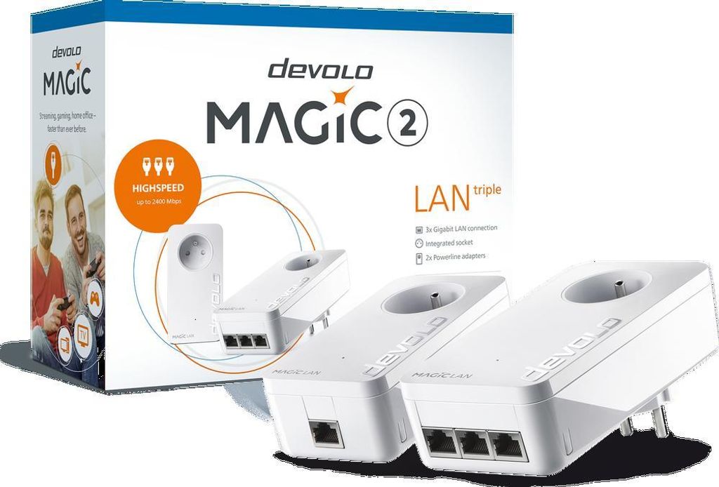 devolo Magic 2 LAN triple Starter Kit (BE) Image du produit 
