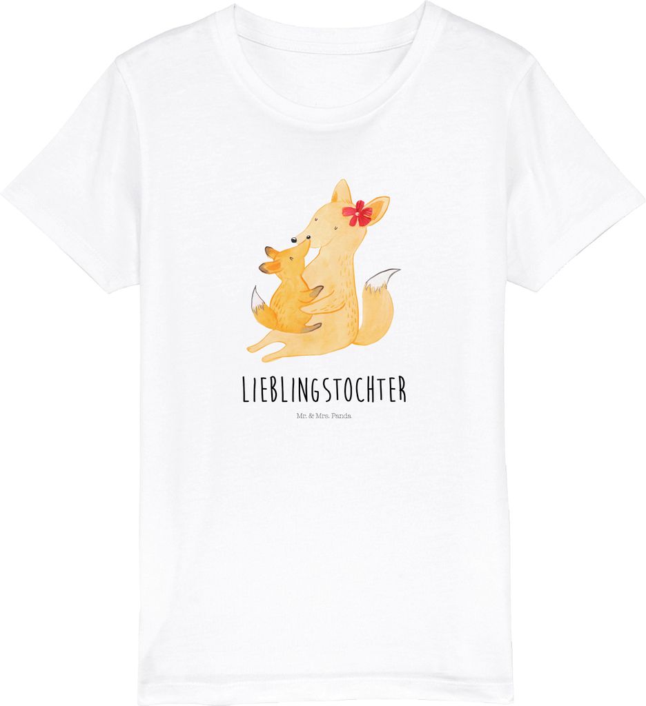 Mr. & Mrs. Panda Organic Kinder T-Shirt Fuchs Mama 7-8 Produktbild 