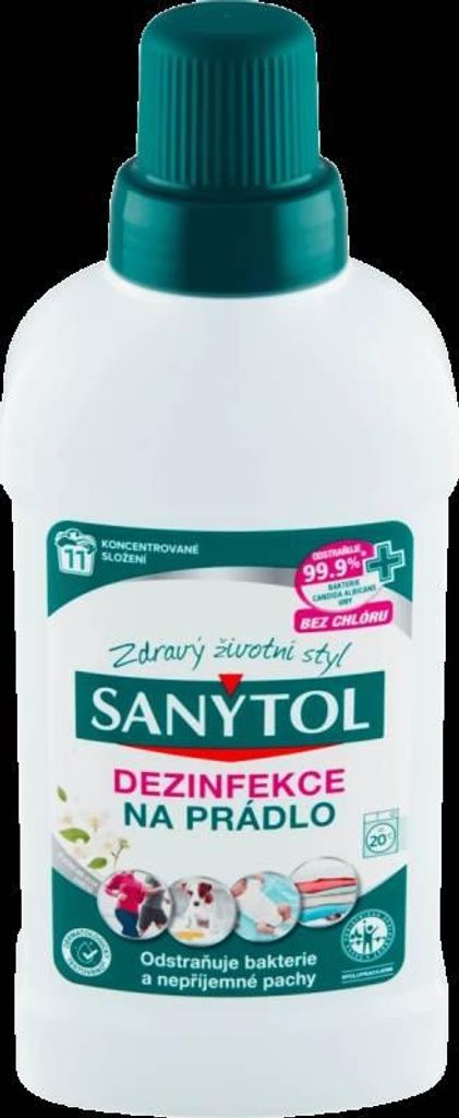 Sanytol Desinfektions-Zusatz für Wäsche, Weiße Blumen, 500 Produktbild 