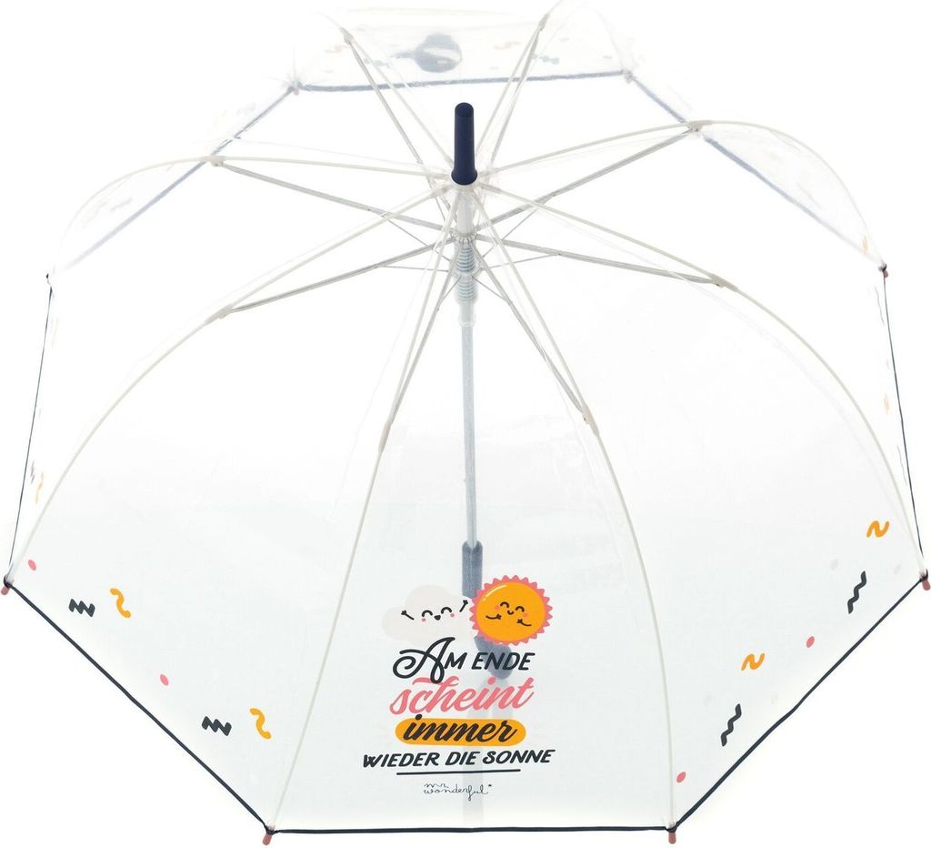 Doppler Transparent Sunshine Stockschirm Regenschirm Glockenschirm 77354MW, Farbe:Modell 1