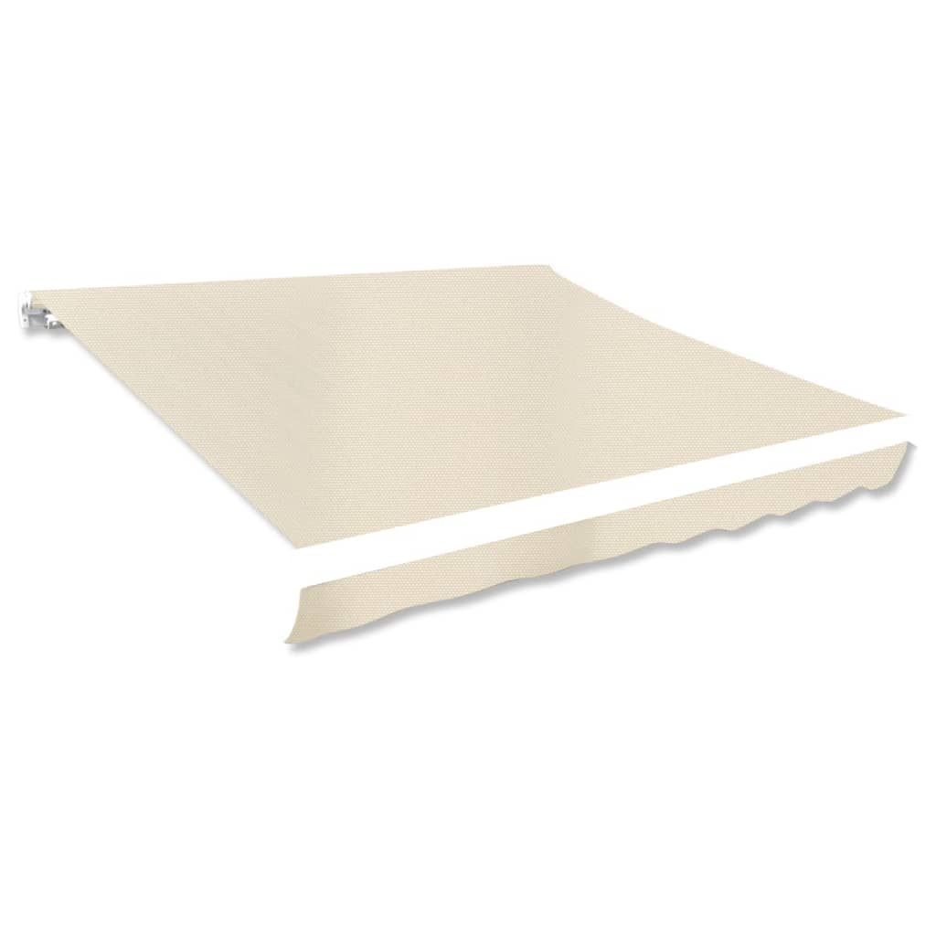Vidaxl LaFeldoek 350x250 cm Leinwandcreme Zdjęcie produktu 