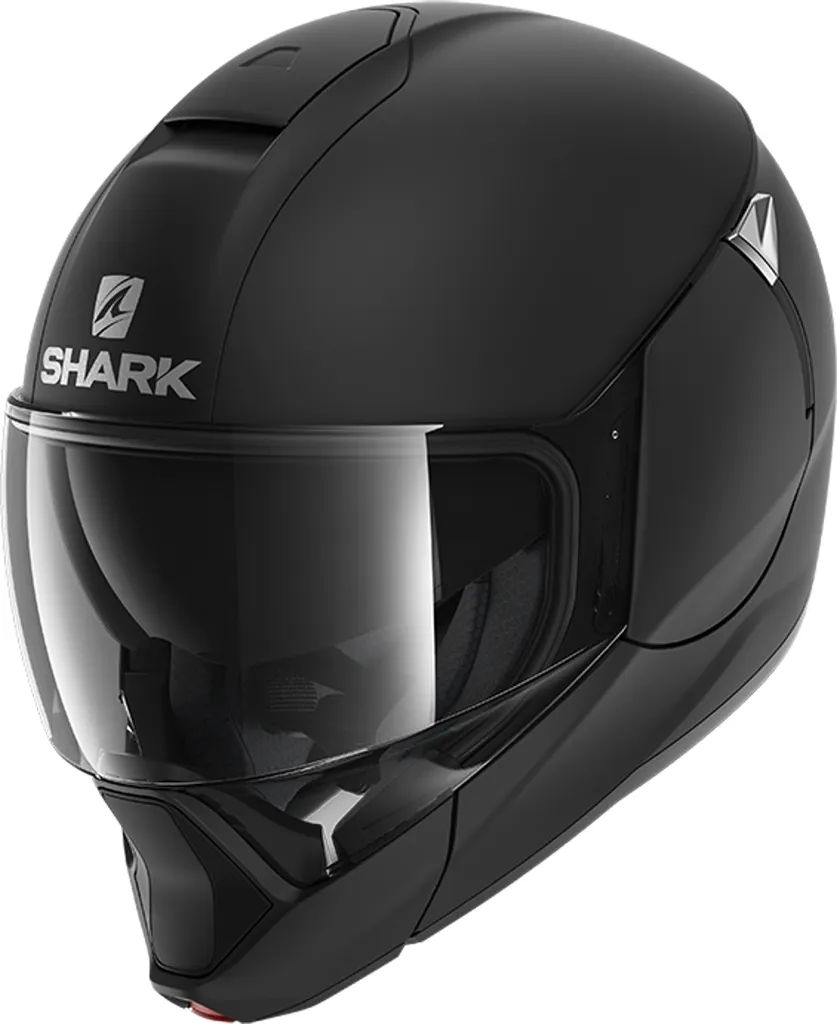 Casque Shark Evojet Noir Mat 53-54 cm pour Rouler en Ville en Sécurité