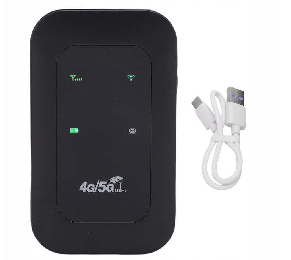 Przenośny Router Mobilny 4G 5G Wifi 300Mbps 2100 Mah Na Zdjęcie produktu 