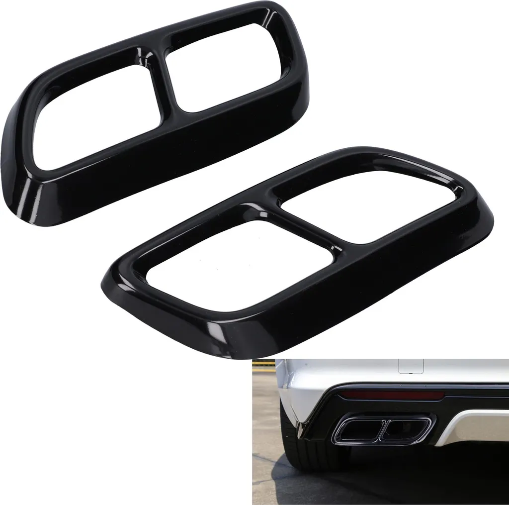 Remplacement embout échappement noir 4 sorties pour Cadillac CT5 2020