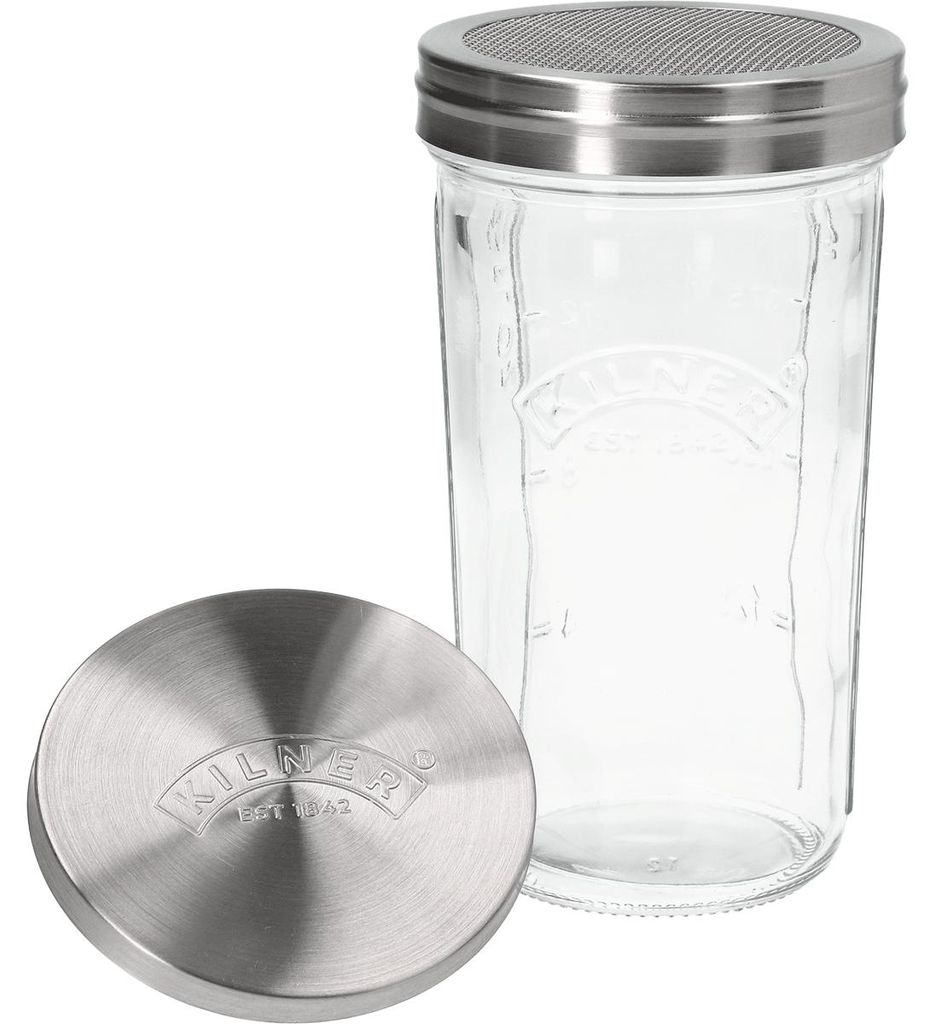 KILNER Vorratsglas mit Siebdeckel, 0,5 L 111337 Produktbild 
