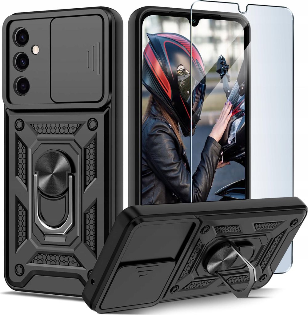 Etui do Samsung Galaxy A16 5G PANCERNE SLIDE RING Zdjęcie produktu 