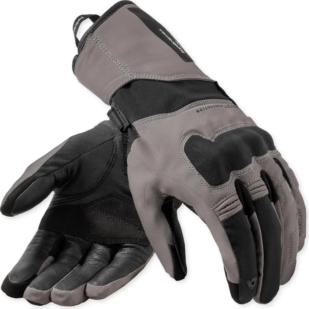 Gants moto étanches Revit Convergent H2O femme gris noir XL