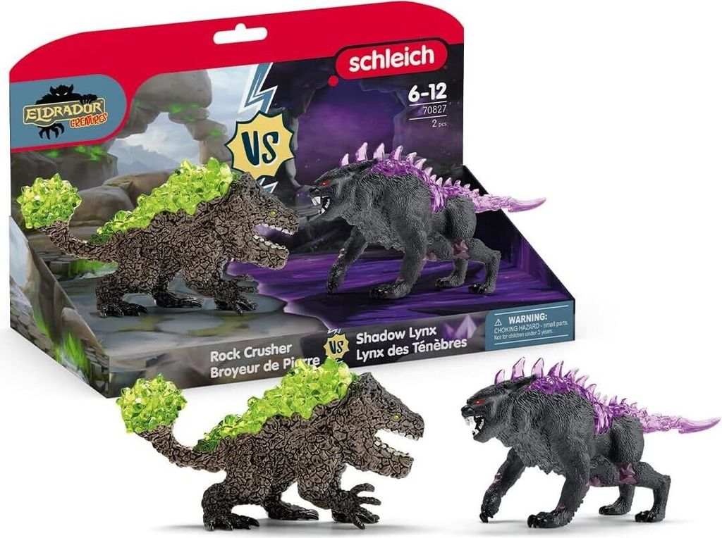 schleich 70827 Schattenluchs vs. Felsbrecher, ab 7 Jahren, Produktbild 