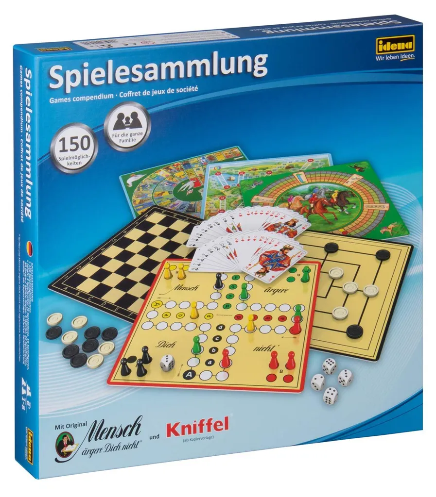 Coffret multijeux 150 options avec Kniffel et Jeu du Dada original - 6