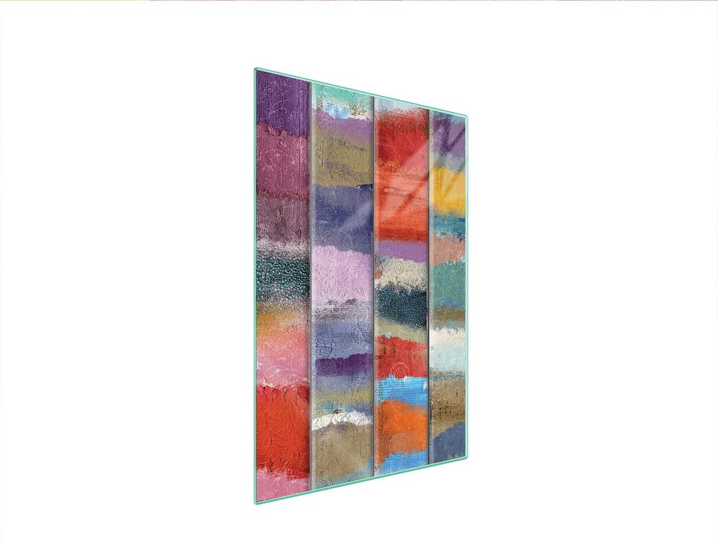 Glasschneidebrett 35x52 Farbe